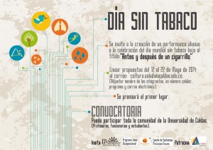 convocatoria DIA MUNDIAL SIN TABACO