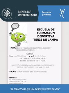tenis de campo