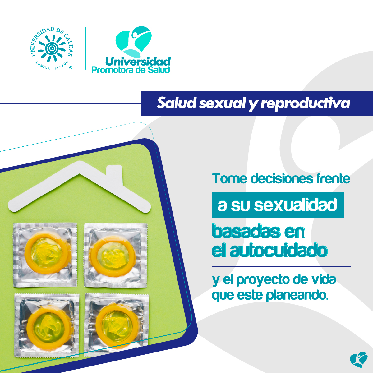 Tenga buena Salud sexual y reproductiva