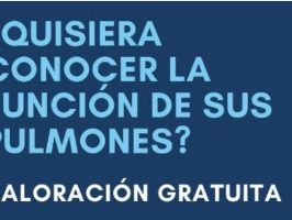 Valoración gratuita de la condición y estado de salud de los pulmones