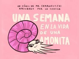 Presentación del comic “Una semana en la vida de una amonita”
