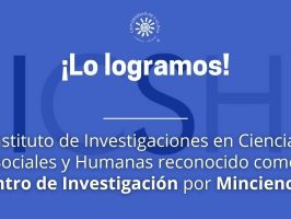 Imagen con el fondo azul y el logo de la universidad de Caldas, con el texto ¡lo logramos!