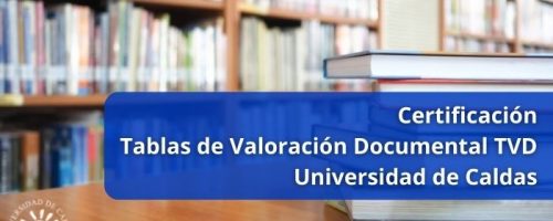 Brochure de tablas de valoración documental