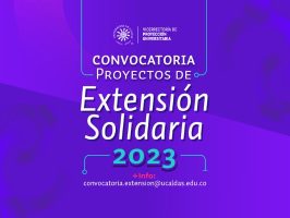 convocatoria para proyectos de extensión solidaria 2023