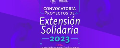 convocatoria para proyectos de extensión solidaria 2023