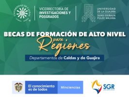 Brochure para becas de formación en las regiones