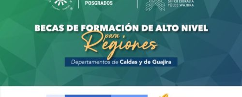 Brochure para becas de formación en las regiones