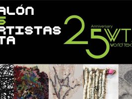 Banner del salón de artista en el centro de museos Universidad de Caldas
