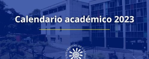 brochure del calendario académico 2023