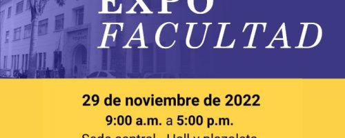 Brochure de expo facultad de jurídicas y sociales