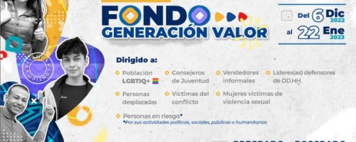 Brochure de fondo generación valor