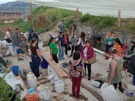 Personas en un área de trabajo