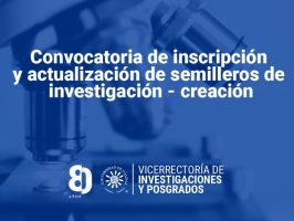 semilleros de investigación