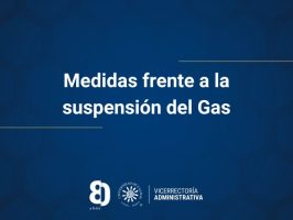 suspensión gas