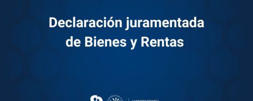 declaración bienes y renta