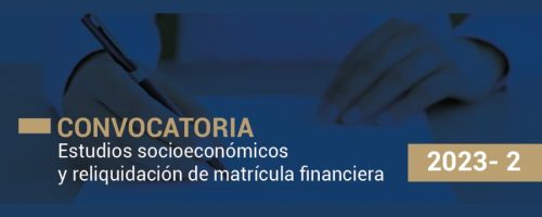 Estudio socioeconómico 2023-2