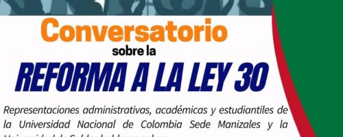 conversatorio sobre ley 30