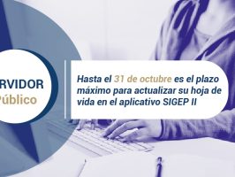 Actualización de hoja de vida