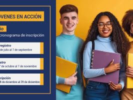 Cambio en el cronograma de inscripción para el programa de Jóvenes en Acción