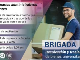 se hará brigada para recolección de inventarios