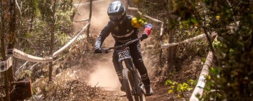 Estudiante del Pregrado de Derecho es campeón Panamericano de Downhill 2023