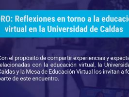 EDUCACION VIRTUAL EN LA U DE CALDAS