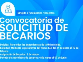 convocatoria solicitud becarios