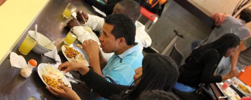 imagen de la cafeteria central